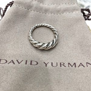 David Yurman Pure Form Sterling Silver Ring